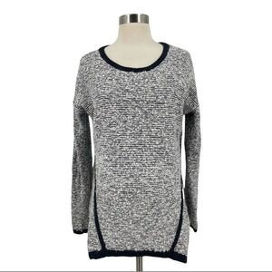 Lou & Grey Black & White Knit Sweater